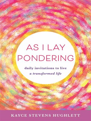 cover image of As I Lay Pondering